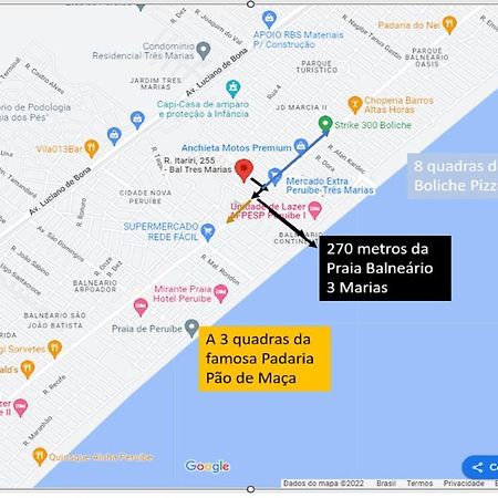 فيلا Peruíbeفي Casa Completa Com Piscina A 300 Metros Do Mar المظهر الخارجي الصورة
